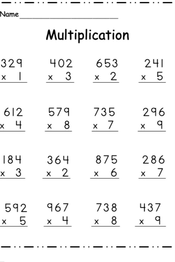 30 Grade 4 Multiplication Games