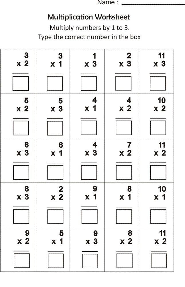 30 Multiplication For Kindergarten Worksheets