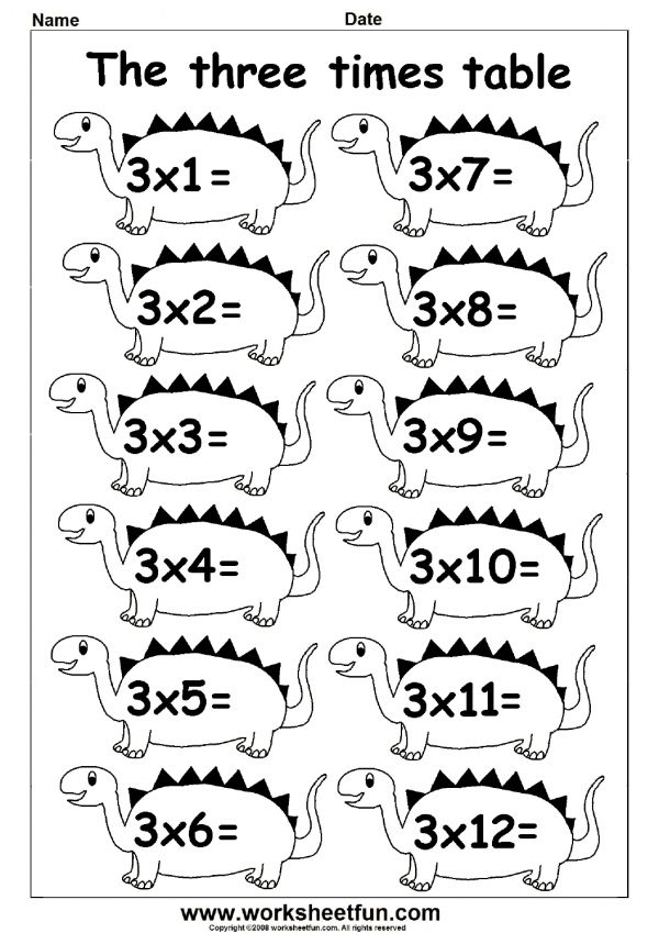 30 Multiplication Table Worksheet 5